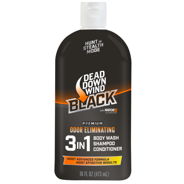 Dead Down Wind Black Premium 3-in-1 Body Wash/Shampoo/Conditioner - 16 oz.
