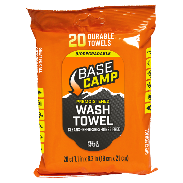 Dead Down Wind™ Base Camp Biodegradable Wash Towel