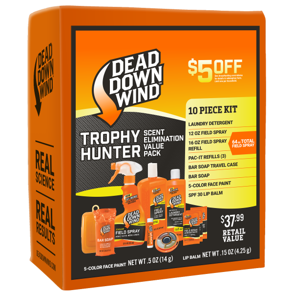 Dead Down Wind Trophy Hunter 10 Piece Scent Elimation Kit | $5 Consumer Rebate | 2085
