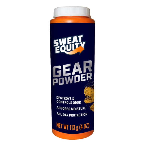 Gear Powder - 4 oz. front of bottle standing upright - 50104