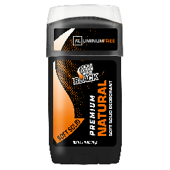 BLACK PREMIUM Soft Solid Deodorant 2.25oz