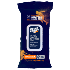Sweat Equity Durable Wash Cloths | 25 Count