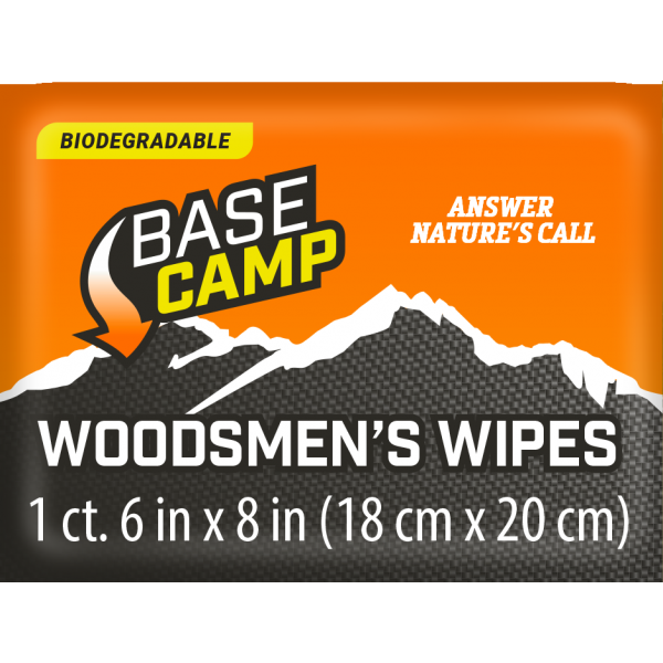 Dead Down Wind™ Base Camp Biodegradable Woodsmen's Wipes