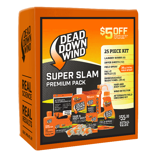 Dead Down Wind Super Slam Scent Eliminator 25 Piece Kit | $5 Consumer Rebate | 208118
