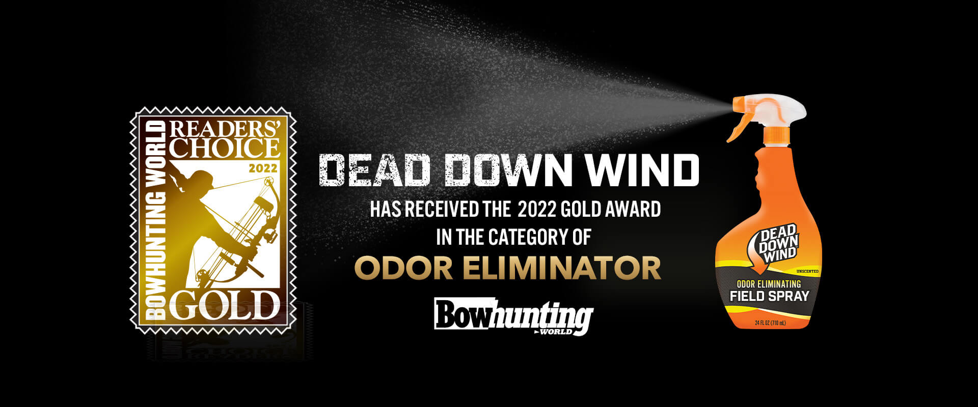 Bowhunting Field Spray Gold Award